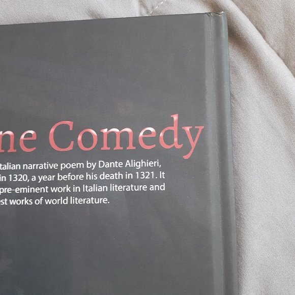 The Divine Comedy By Dante Alighiere Hardcover - Picture 7 of 12